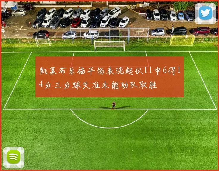 凯莱布乐福半场表现起伏11中6得14分三分球失准未能助队取胜